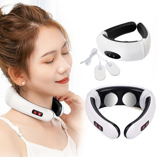 Electric Pulse Magnetic Therapy Neck Massager